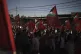 Palestinians attend a rally organized by the Popular Front f
