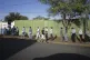 Voters wait in line during general elections in Managua, Nic