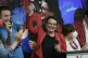 Free Party presidential candidate Xiomara Castro has her han