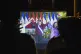 Neighbors watch the inauguration of President Daniel Ortega,
