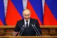 Russian President Vladimir Putin addresses a meeting of the 