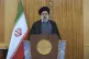 Iranian President Ebrahim Raisi speaks before departing Tehr