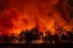 This photo provided by the SDIS33 fire brigade shows a wildf