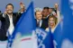 From left, The League's Matteo Salvini, Forza Italia's Silvi