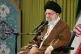 Iranian supreme leader Ayatollah Ali Khamenei speaks during 