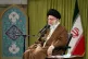 Iranian supreme leader Ayatollah Ali Khamenei speaks during 
