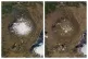 This combination of September 14, 1986 (left), and August 1,