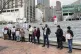Demonstrators protest the death of an environmental activist