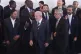 Leaders, front row from left: Bolivia's President Luis Arce,