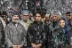 From left, India's opposition Congress party leader Rahul Ga