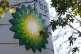A sign at a BP petrol station in London, Tuesday, Feb. 7, 20