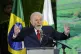 Brazil's President Luiz Inacio Lula da Silva speaks during a