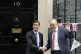Prime Minister Rishi Sunak greets the Australian Prime Minis