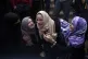 Palestinians mourn relatives killed in an Israeli bombardmen
