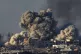 Smoke rises following an Israeli bombardment in the Gaza Str