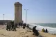 Palestinians displaced by the Israeli bombing and invasion o