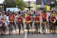 Norwegian riders observe a minute of silence to commemorate 