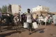 People gather to collect water in Khartoum, Sudan, May 28, 2