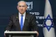 Israeli Prime Minister Benjamin Netanyahu speaks during a ne
