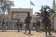 M23 rebels guard outside the South Kivu province administrat
