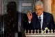 Palestinian President Mahmoud Abbas speaks at a conference i