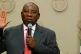 Cyril Ramaphosa being sworn in as South Africa's new preside