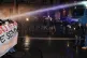 Police spray water on anti-fascist protesters in Turin last 