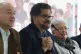 Ivan Marquez (second left), a former Farc leader, announces 