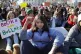 Students rally in front of the White House in Washington