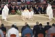 A Shinto ceremony is held to pray for the safety of sumo wre