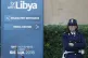 A police officer stands in the area of Villa Igiea, the site