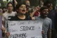 Activists from Pakistan's civil society demonstrate to prote