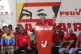 ocialist Party President Diosdado Cabello holds up a small c
