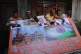 Activists of Jammu and Kashmir Dogra Front feed sweets to po