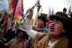 Backers of former President Evo Morales march in La Paz, Bol