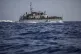 Refugees and migrants on a Libyan Coastguard ship intercepte