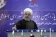 President Hassan Rouhani casts his ballot in the parliamenta