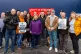 ASLEF picket line in Newcastle where LNER drivers are taking