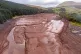 Cantref Reservoir in Brecon Beacons National Park, Wales, wi