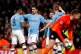 Manchester City's Ilkay Gundogan celebrates scoring his side