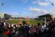 Fans watch the cricket at Yorkshire CC's Headingly stadium