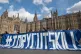 Disabled People Against Cuts protest outside Parliament in 2