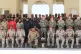 British troops pose with Bahraini military personnel 