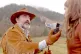 Jean Dujardin (left) in Deerskin