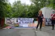 Local campaigners protest against the women-only Derwentside