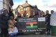 Anti-racist demonstrators outside North Brixton Islamic Cult