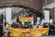 UVW members strike outside St Maty's hospital