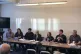From left along the top table: Conrad Landin, Danielle Rowle