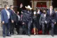 Peru's then-President-elect Pedro Castillo and his wife Lili