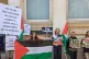 Palestine Action activists outside Bristol Crown Court 